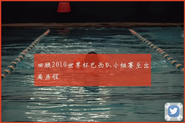 回顾2010世界杯巴西队小组赛至出局历程